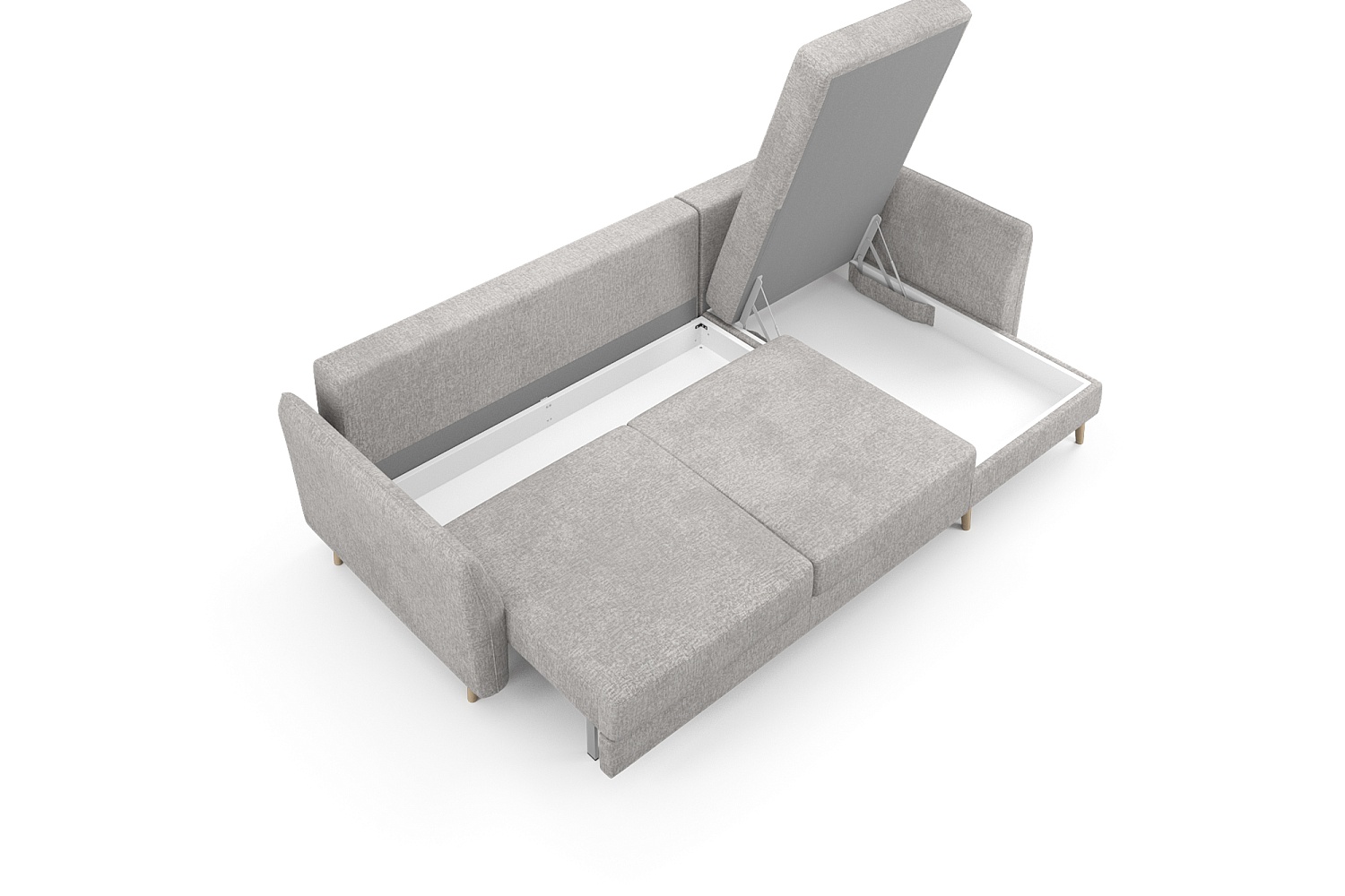 Угловые диваны - изображение №7 "Диван АННИКА NEW 3-х местный с оттоманкой "  на www.Angstrem-mebel.ru