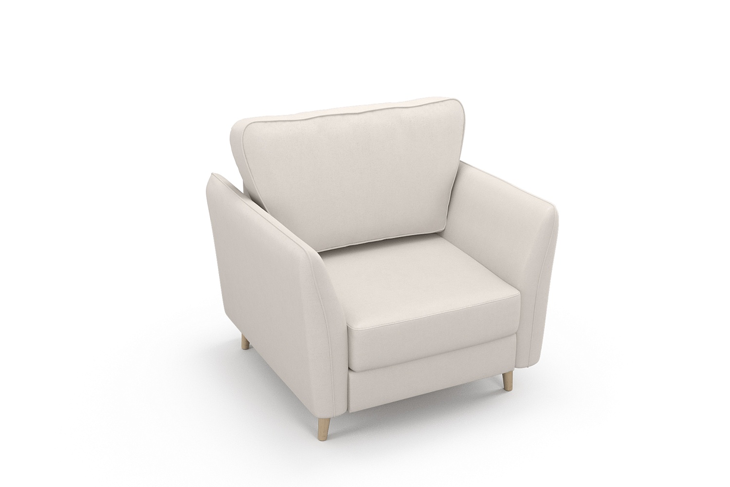 Интерьерные кресла - изображение №4 "Кресло АННИКА NEW со светлыми опорами"  на www.Angstrem-mebel.ru